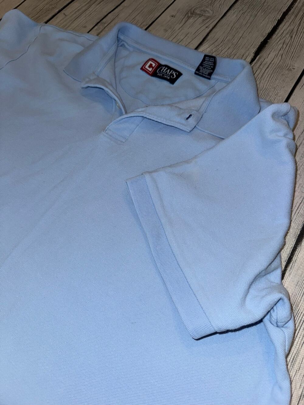 Chaps by Ralph Lauren Men’s Polo Shirt XL 100% Cotton Classic Casual